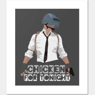 Chicken PUBG Posters and Art